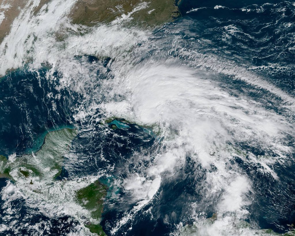 Tropical Storm Eta re-intensifies north of Cuba; Hurricane Warnings issued<strong class=
